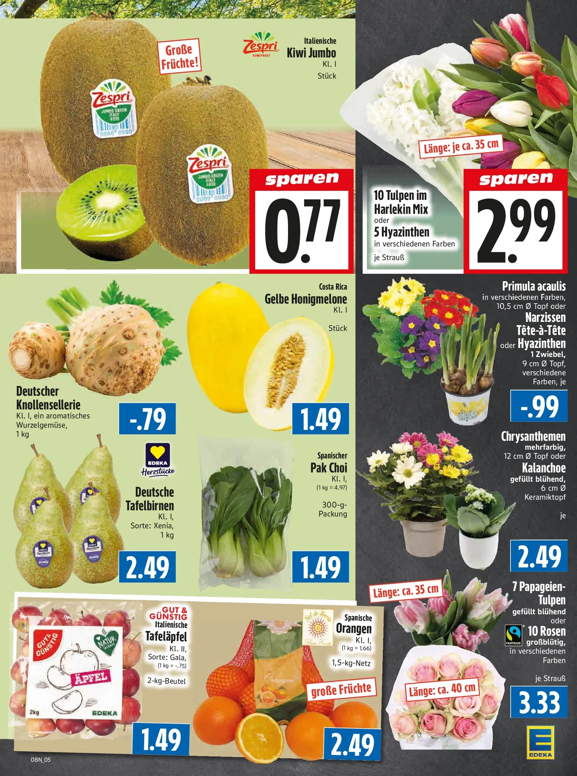 Angebote - Edeka Hahner: Wochenangebote (ab 15.02.2026) zum Blättern | Seite: 7 | Produkte: Äpfel, Orangen, Honigmelone, Kiwi