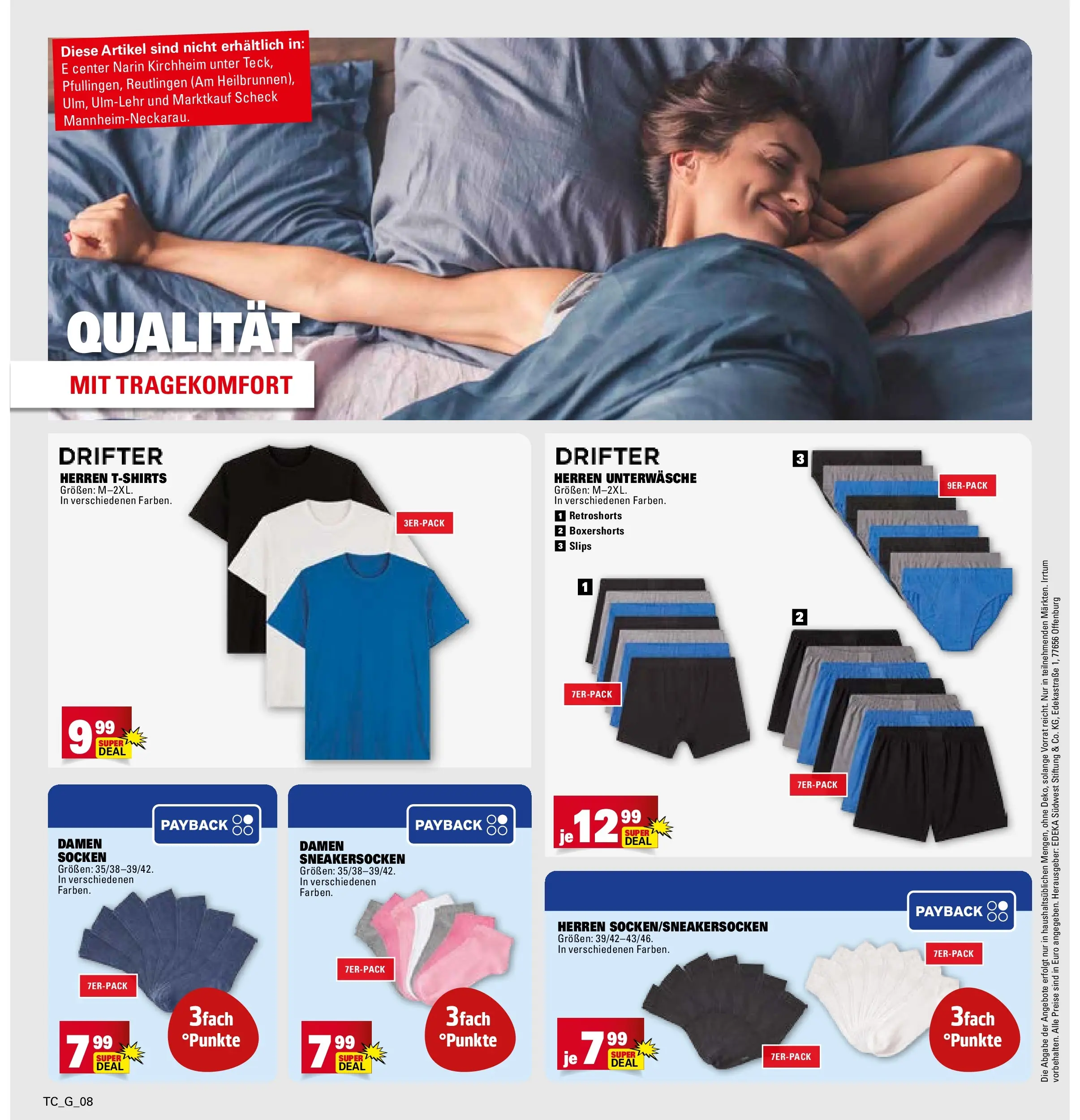 Marktkauf - Marktkauf: Wochenangebote (ab 16.02.2026) » Angebote online | Seite: 32 | Produkte: Unterwäsche, Socken