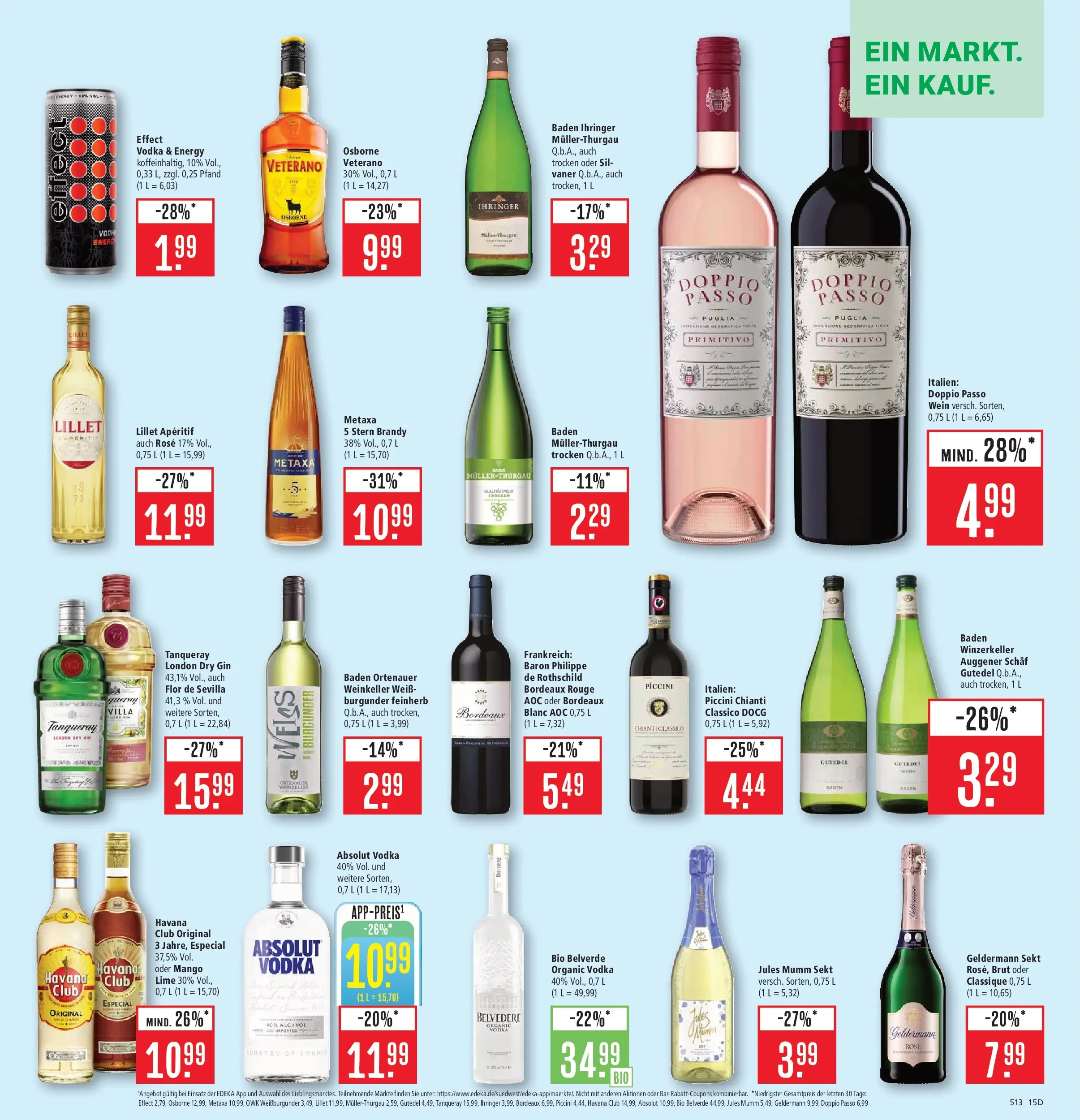 Marktkauf - Marktkauf: Wochenangebote (ab 16.02.2026) » Angebote online | Seite: 23 | Produkte: Energy, Sekt, Jules mumm, Vodka