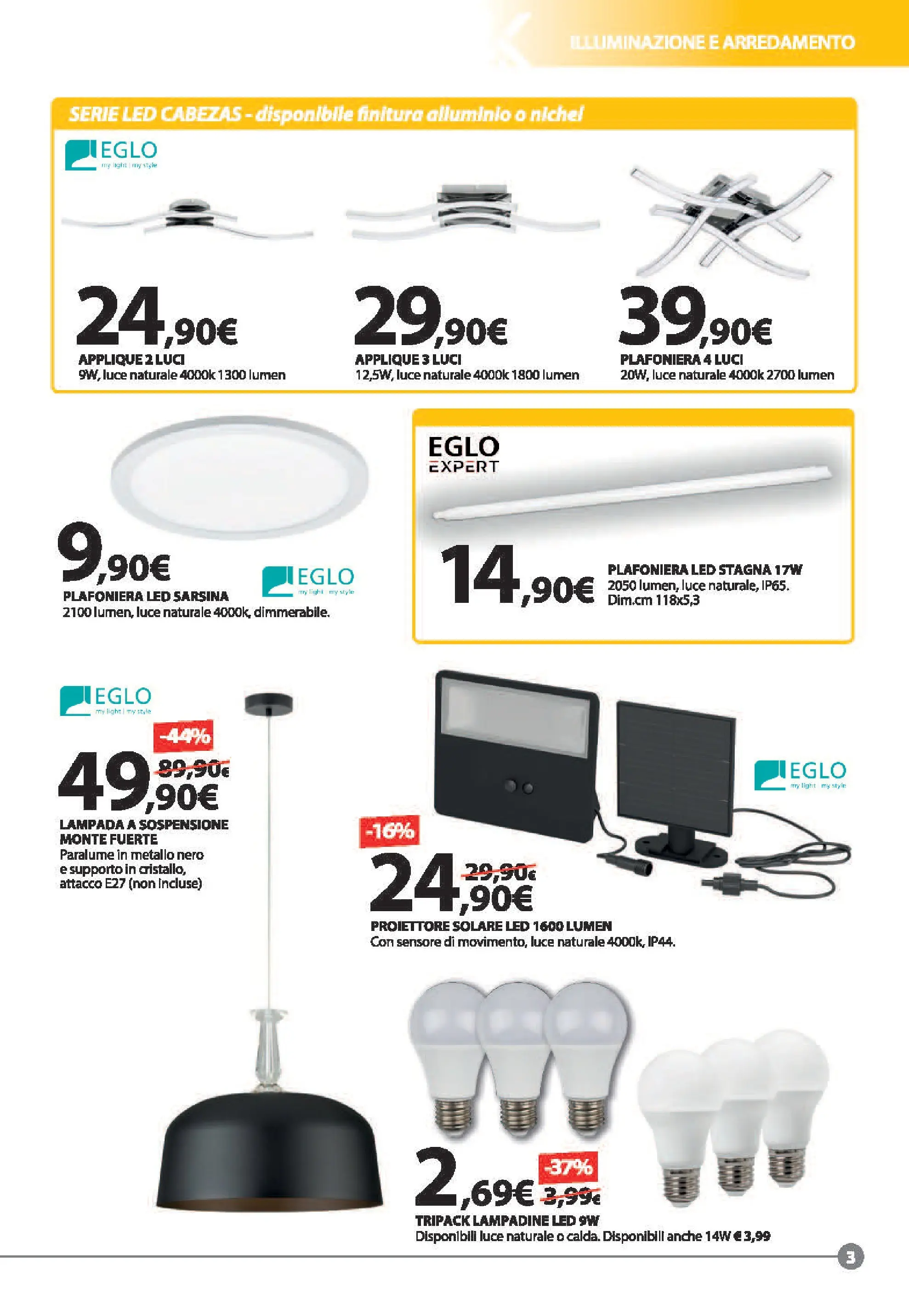 Nuovo Offerte - Grandi affari dal 15/02/2026 > offerte anteprima 🛍️ | Pagina: 3 | Prodotti: Paralume, Alluminio, Lampada