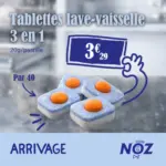 Noz Tablettes lave-vaisselle - au 20.02.2026