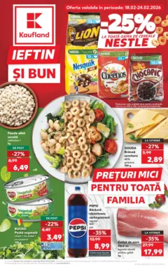 Ofertele Kaufland valabile de la 18.02.2026