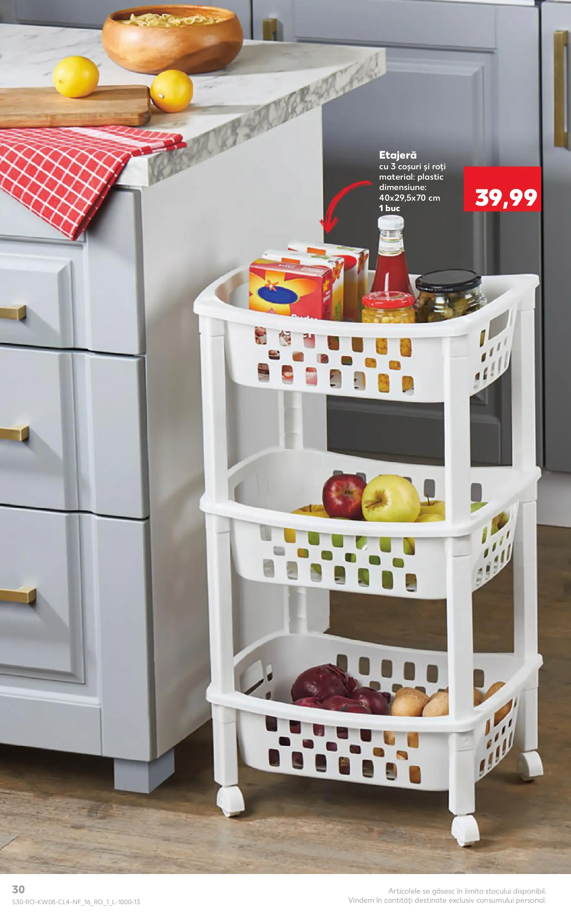 Catalog Kaufland - Domnesti 17.02.2026 - Revista si Oferta | Pagină: 30 | Produse: Etajeră