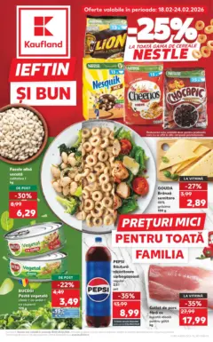 Ofertele Kaufland valabile de la 18.02.2026