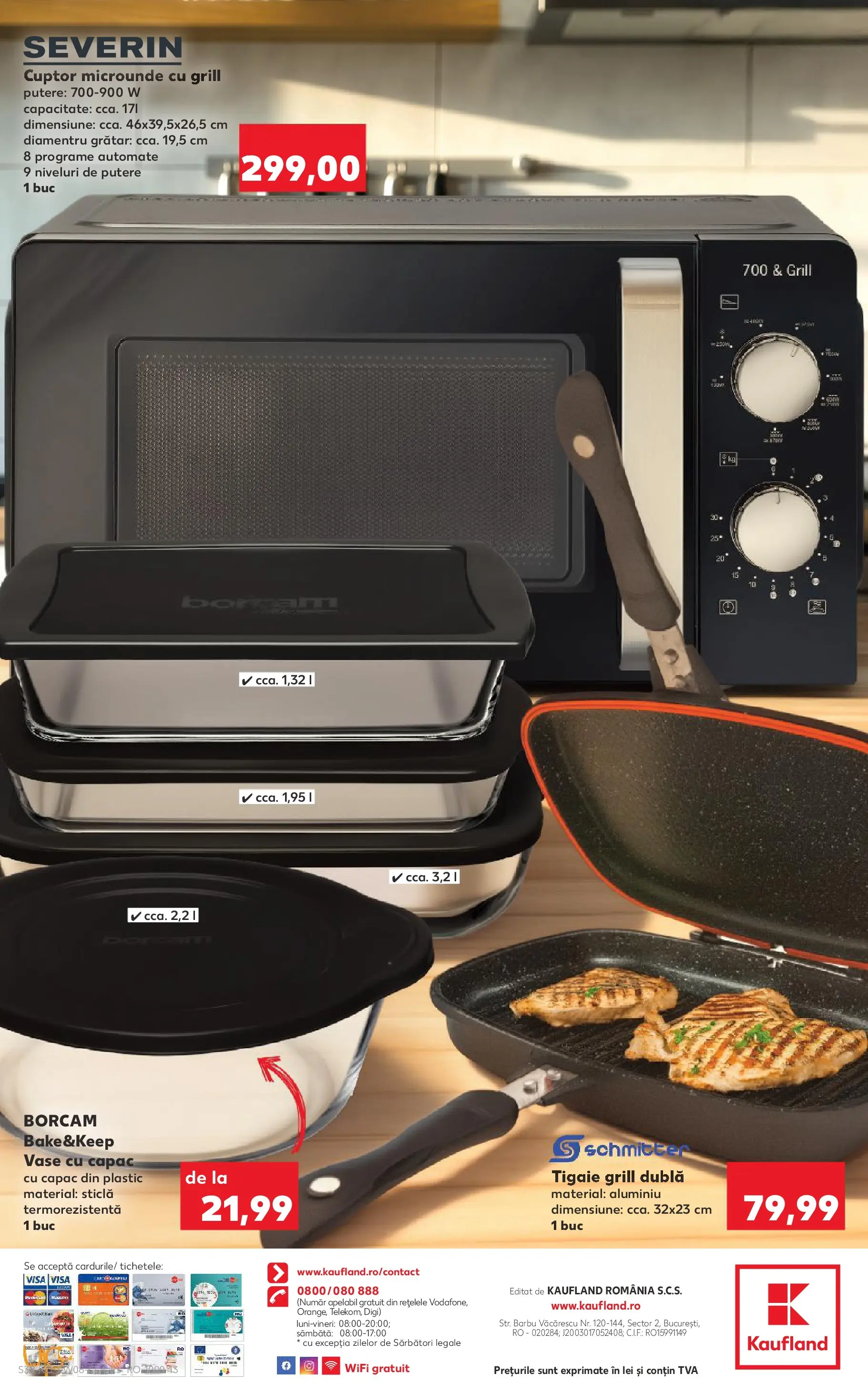 Catalog Kaufland - Domnesti 17.02.2026 - Revista si Oferta | Pagină: 32 | Produse: Cuptor, Tigaie, Grill, Grătar