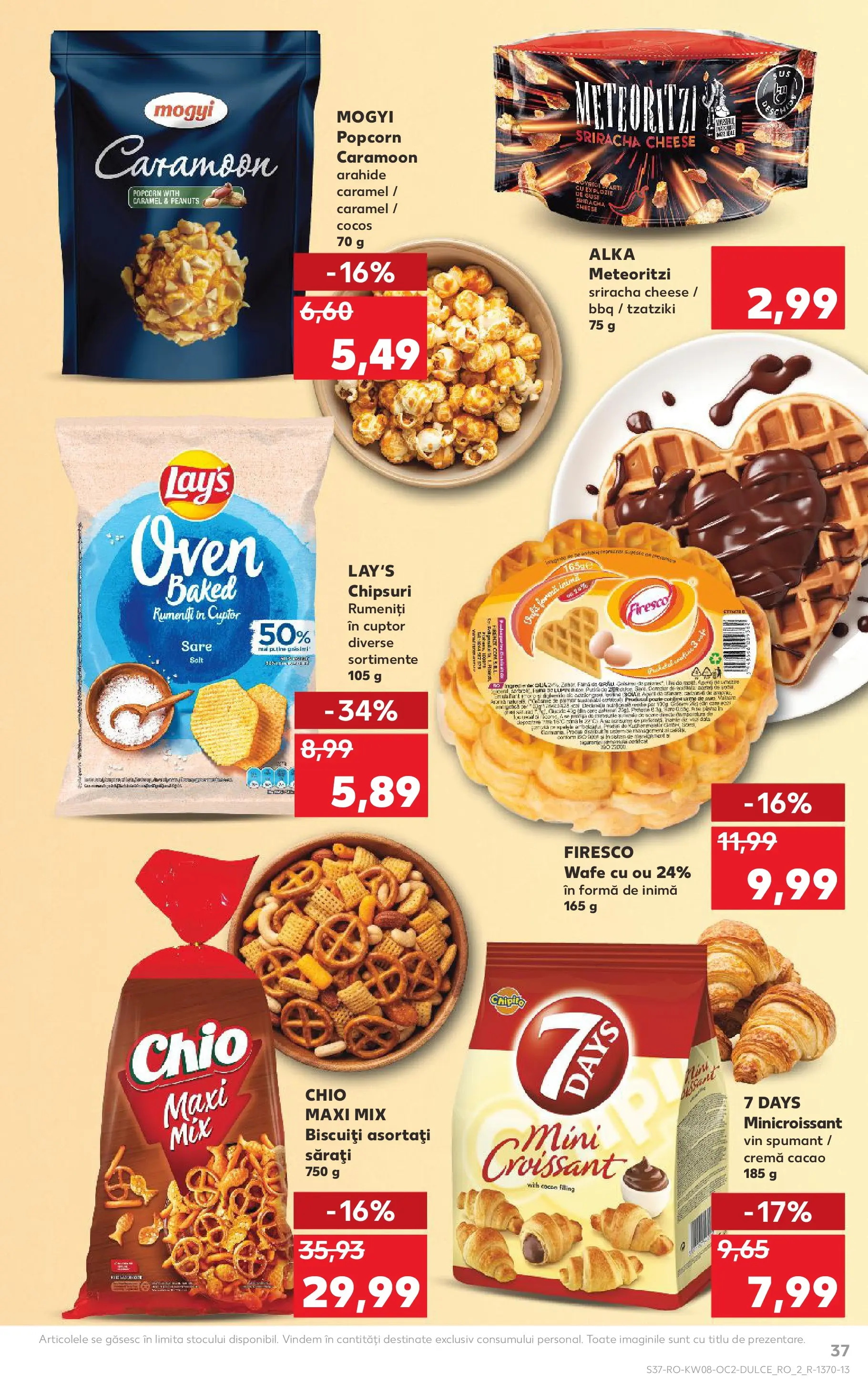 Catalog Kaufland - Slatina 18.02.2026 - Revista si Oferta | Pagină: 37 | Produse: Cremă, Vin, Chipsuri, Cacao