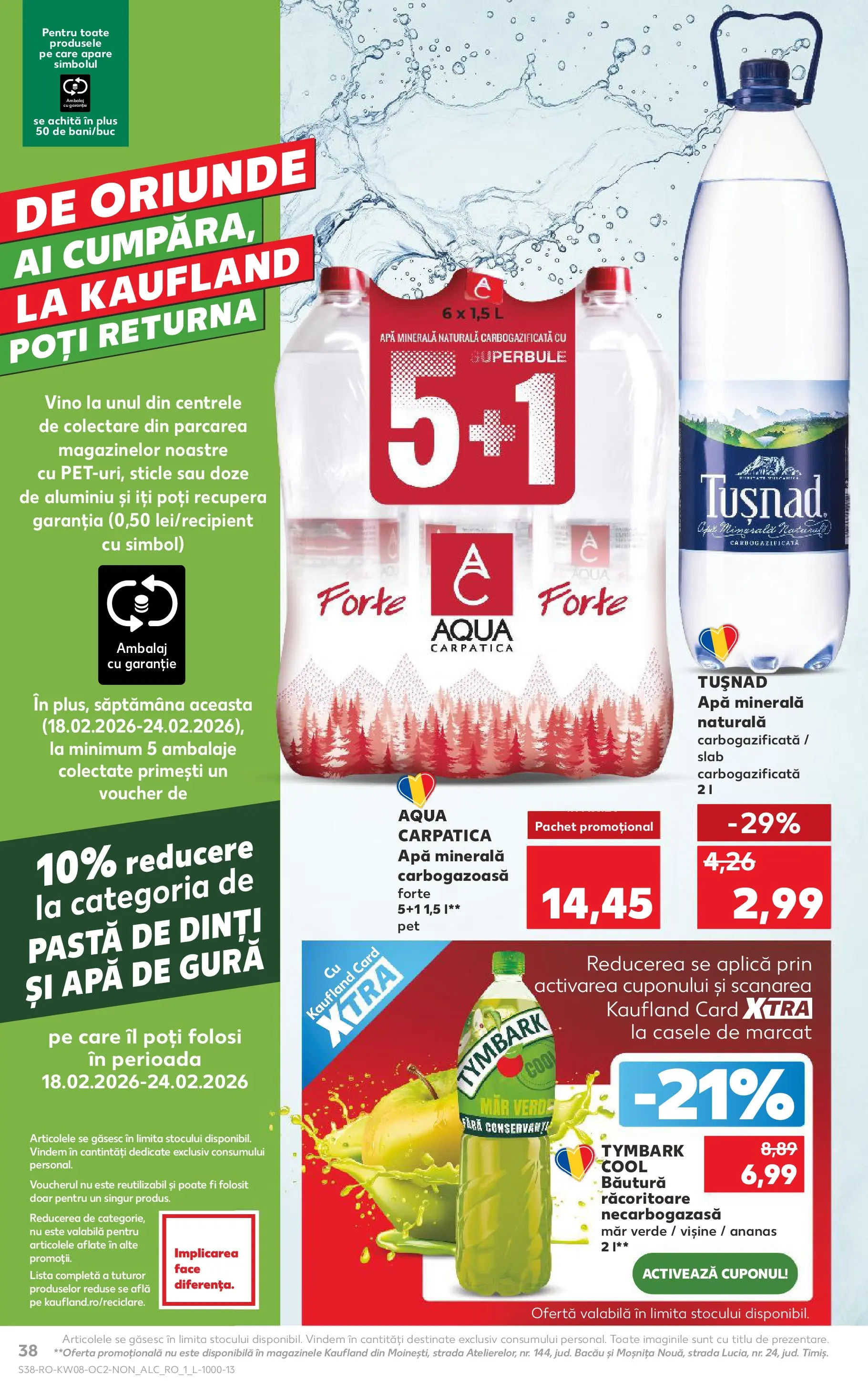 Catalog Kaufland - Domnesti 18.02.2026 - Revista si Oferta | Pagină: 38