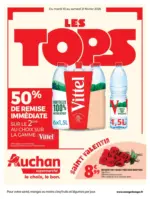 Auchan Supermarch&eacute; Tops produits super - au 21.02.2026