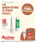 Auchan Hypermarch&eacute; Le bien &ecirc;tre &agrave; prix doux - au 22.02.2026