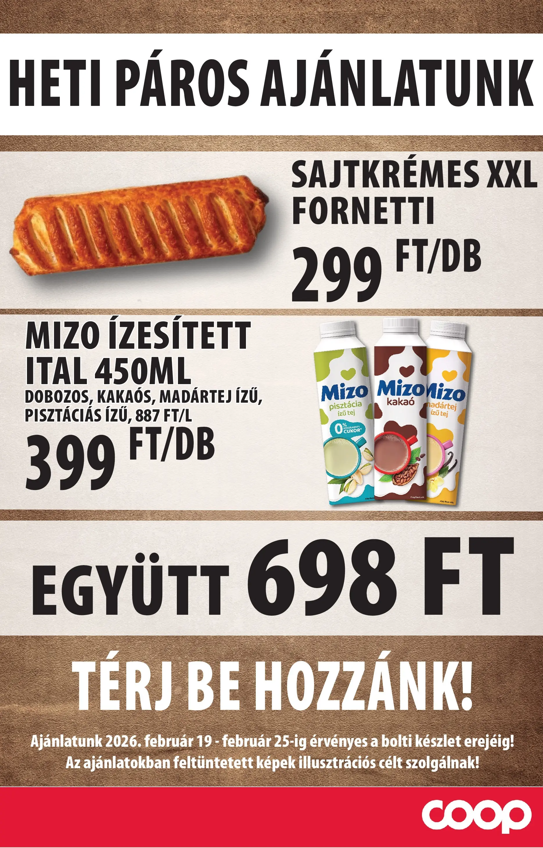 COOP Szolnok Akciós újság Debrecen - 2026.02.19. -tól/töl > akció, lapozható szórólap 🛍️ | Oldal: 3 | Termékek: Pisztácia, Tej