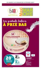 Bi1 Trafic Produits Laitiers Ue1 - au 15.02.2026