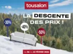 Tousalon JUSQU'&Agrave; -50%* SUR UNE S&Eacute;LECTION SPORTIVE ! - au 22.02.2026