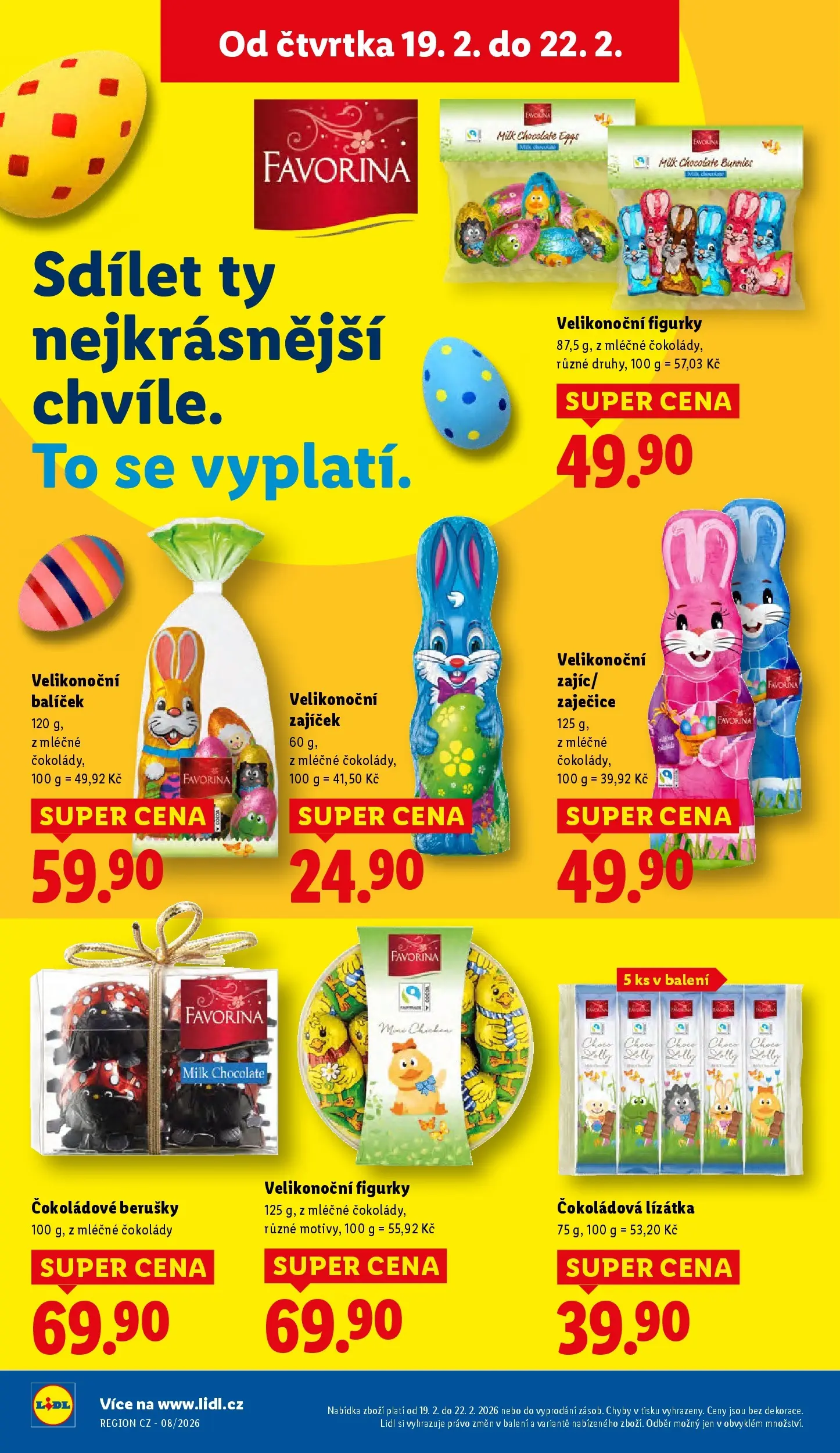 Lidl leták od 18.02.2026 - Nový akční leták | Strana: 24 | Produkty: Figurky, Milk chocolate