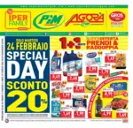 Supermercati Agora 1+1 Gratis - al 23.02.2026
