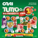 Crai tutto a 1 euro su prodotti crai - al 01.03.2026