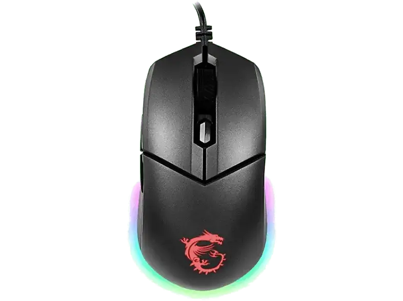 MSI Gaming Maus Clutch GM11 schwarz, USB (S12-0401650-CLA)