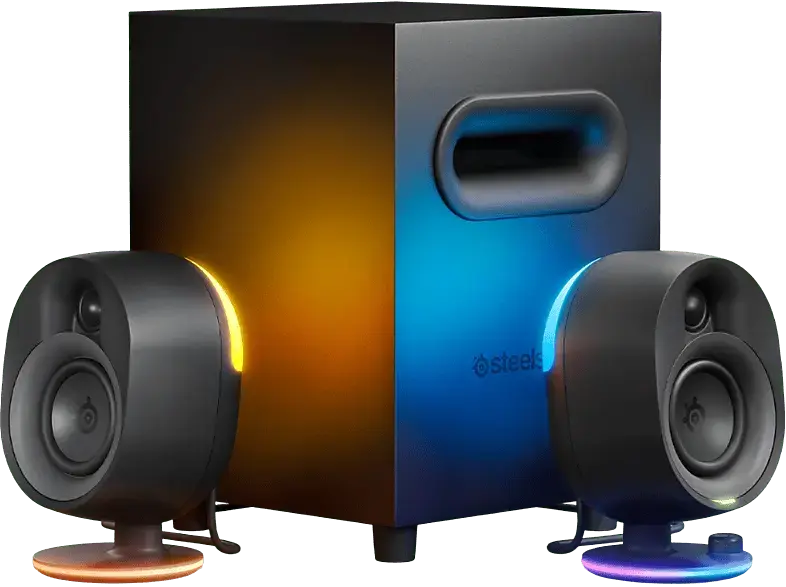 STEEL SERIES Arena 7 PC Lautsprecher mit Subwoofer f&uuml;r Gaming, schwarz; Gaming Lautsprecher