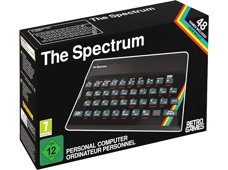 Retro Games The Spectrum /Mehrsprachig; Heimcomputer