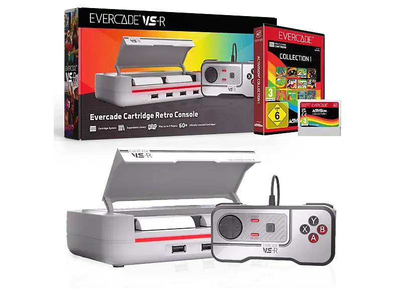 Blaze Evercade VS-R Solo & Activision Collection 1 Cartridge (Bundle); Konsole