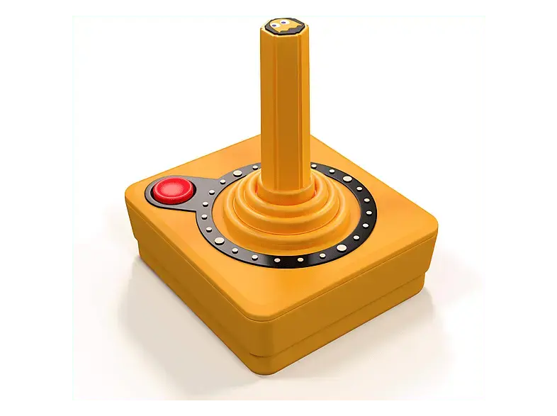 Atari Pac-Man CX40+ Joystick Orange