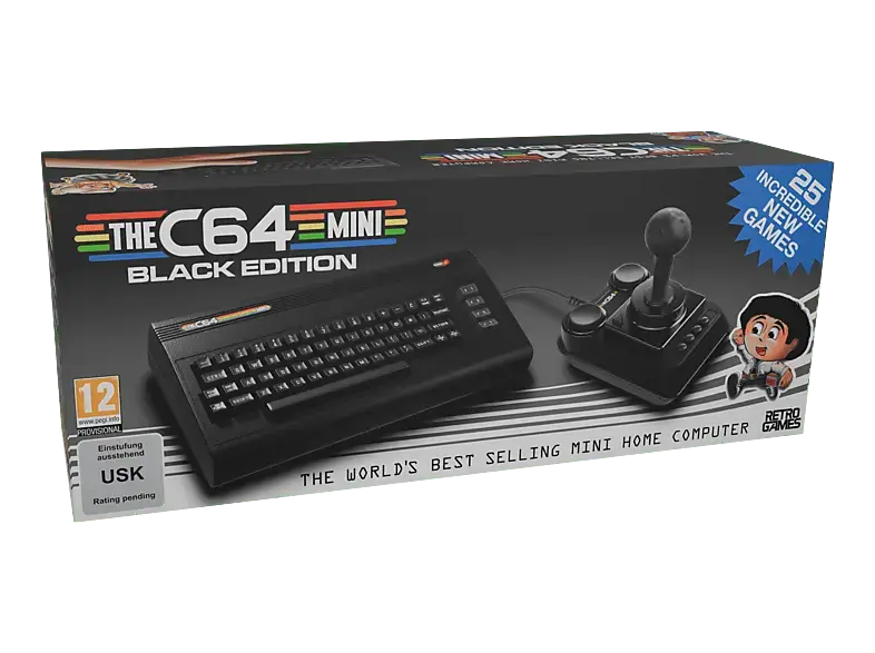the C64 Mini Black Edition; C64 Mini----Konsole
