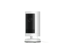 ring Cam Plus (Plug-In), Kamera (Anzahl Kameras: 1, f&uuml;r Innen, Nachtsichtfunktion, Akkubetrieb, 2K UltraWide QHD, Wei&szlig;)