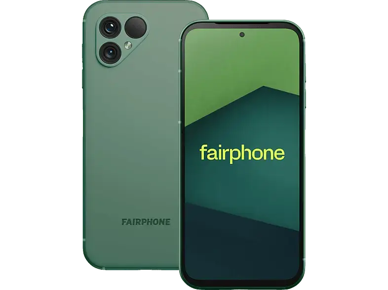 Fairphone 5, 5G 128 GB, Moosgr&uuml;n, Dual SIM
