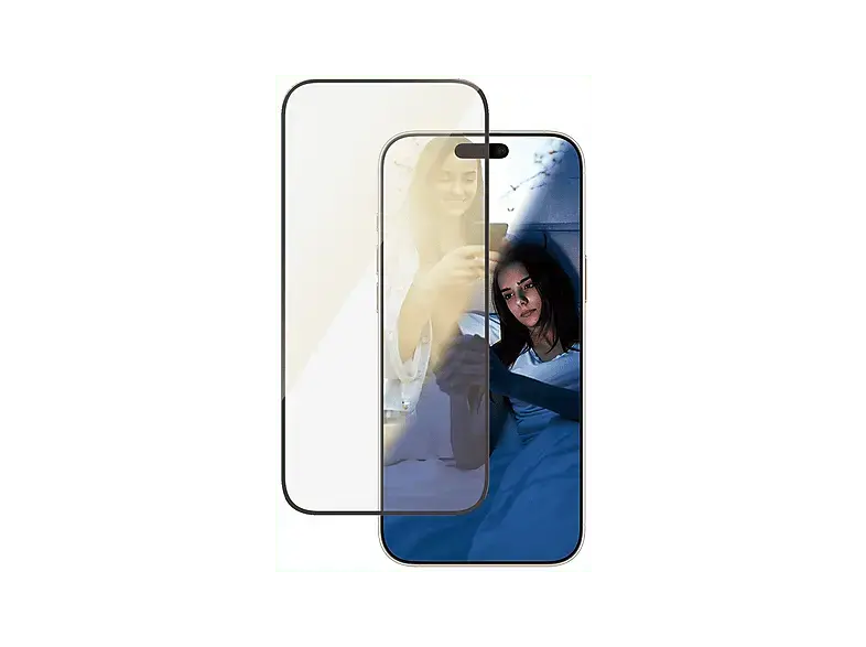 PanzerGlass Eyecare Screen Protector Ultra-Wide Fit, Displayschutzglas, f&uuml;r Apple iPhone 16 Pro