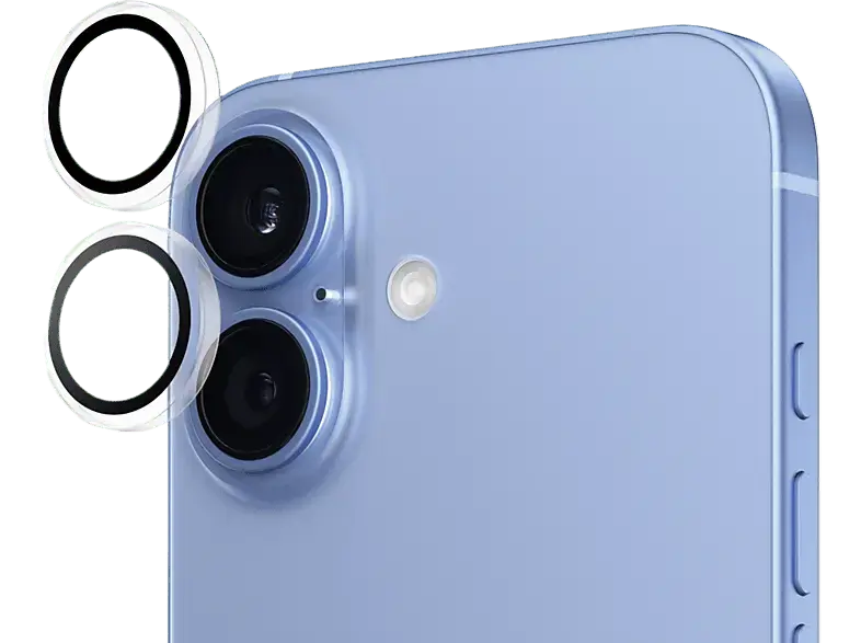 PanzerGlass Hoops Kamera-Schutzglas, f&uuml;r Apple iPhone 16/16 Plus