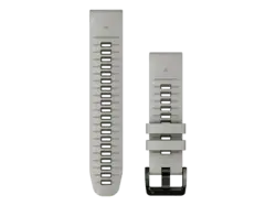 Garmin Uhrenarmband QuickFit&reg; 22mm, Silikon, Nebelgrau/Moosgr&uuml;n
