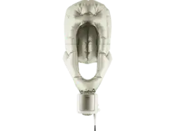 Krups CF 6000 Schwebehaube ionic weiss Schwebehaube Wei&szlig;