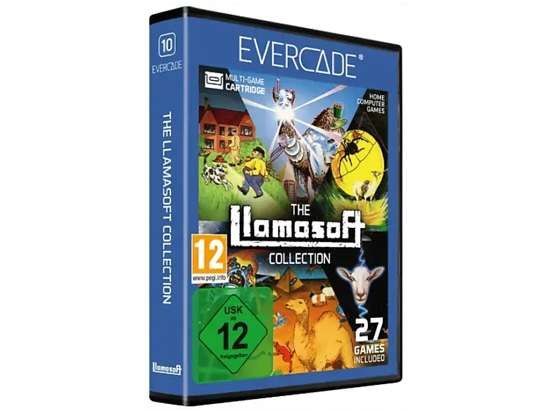 Blaze Evercade The Llamasoft Collection 1 Cartridge