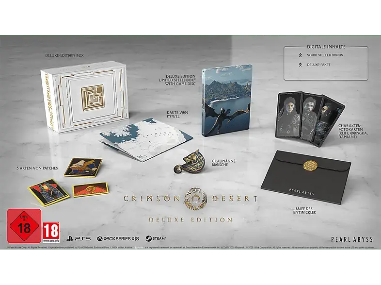 Crimson Desert Deluxe Edition (Code in Box) - [PC]