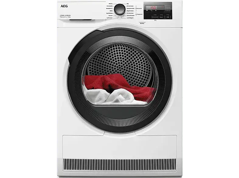 AEG TR7T50585 7000 SensiDry&reg; W&auml;rmepumpentrockner (8 kg, EEK: D, 64 dB(A)), Wei&szlig;) mit 5 Jahre Ger&auml;teschutz