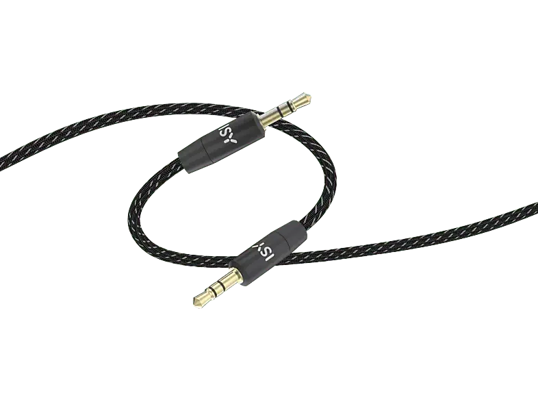 ISY IAU-1001 3.5 mm Klinkenkabel, 0.75m