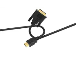 ISY IHD-9052 HDMI-Kabel, HDMI Stecker auf DVI/D Stecker, 1.5m
