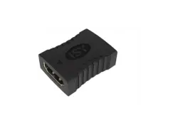 ISY IHD-9039 4K HDMI Adapter, Premium High Speed, HDMI- auf HDMI-Buchse, Schwarz