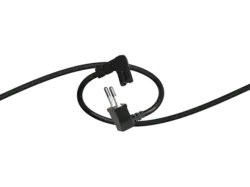 ISY IHD-9050 Netzkabel 90&deg; Steckerdesign, 3m