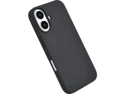 ISY ISC-2347 Silikon Backcover, f&uuml;r Apple iPhone 16, Schwarz; Handyh&uuml;lle