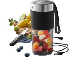 WMF 0416700011 K&uuml;chenminis Smoothie-Mixer (Silber, 300 ml)