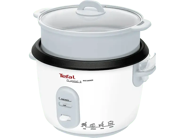 Tefal RK 10111 Reiskocher (750 Watt, 5 l, Wei&szlig;)