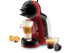 Krups KP123H Mini Me Kapselmaschine Black & Cherry Red
