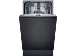 Siemens SR63EX25KE iQ300 Geschirrsp&uuml;ler (vollintegrierbar, Besteckkorb, 448 mm breit, 44 dB(A), B, Silber)