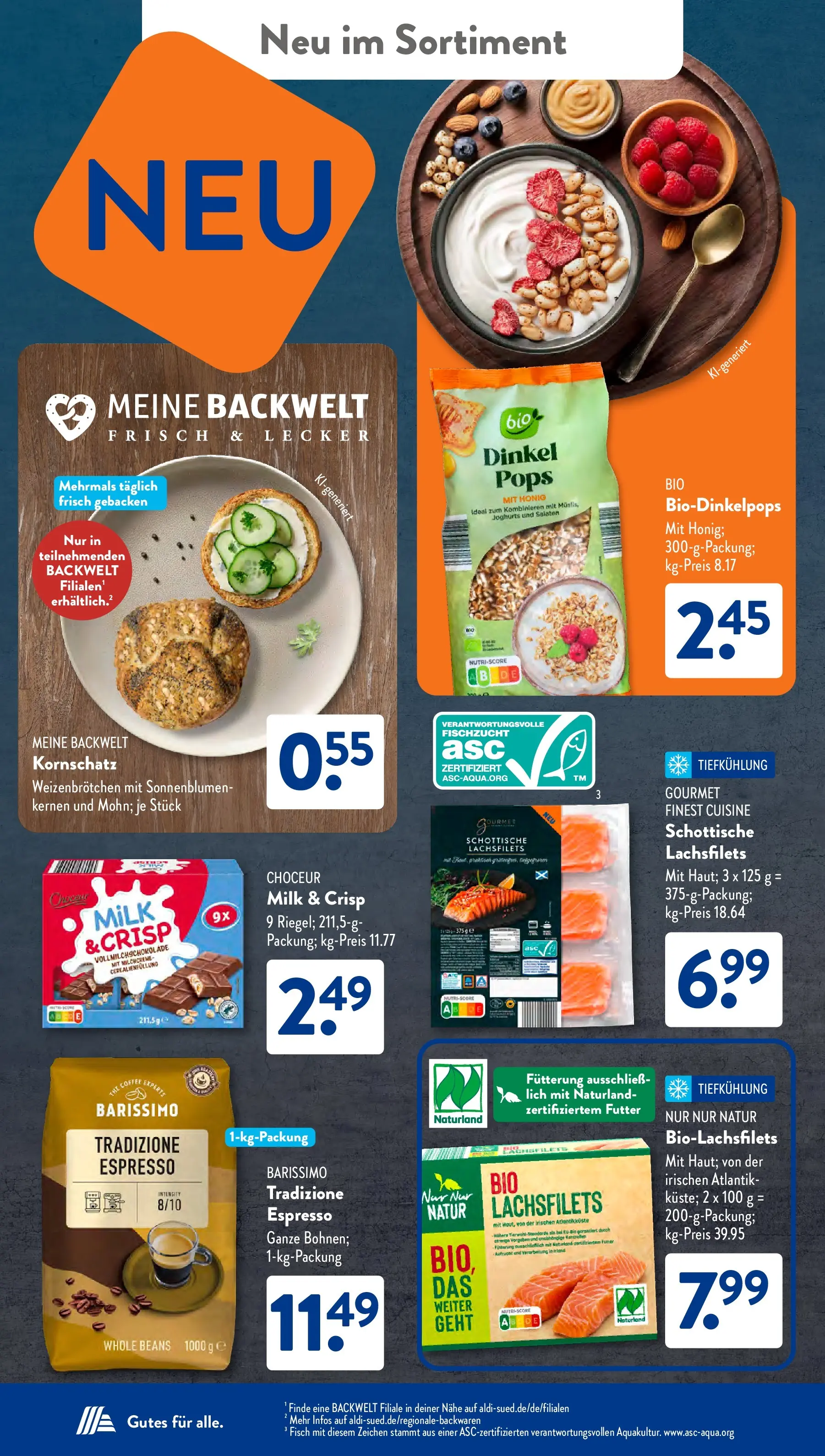 Aldi Süd Wochenangebote (ab 23.02.2026) zum Blättern | Seite: 33 | Produkte: Fisch