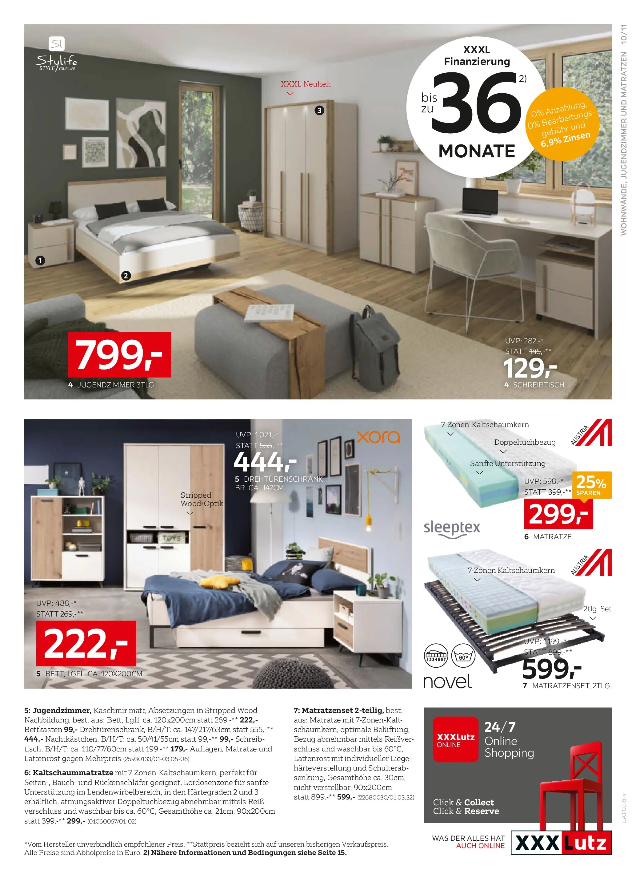 XXXLutz - Online Prospekt von 16.02.2026 - Aktuelle Angebote | Seite: 11 | Produkte: Matratze, Lattenrost