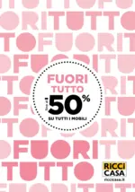 Ricci Casa Fuori tutto fino al 50% - al 01.03.2026