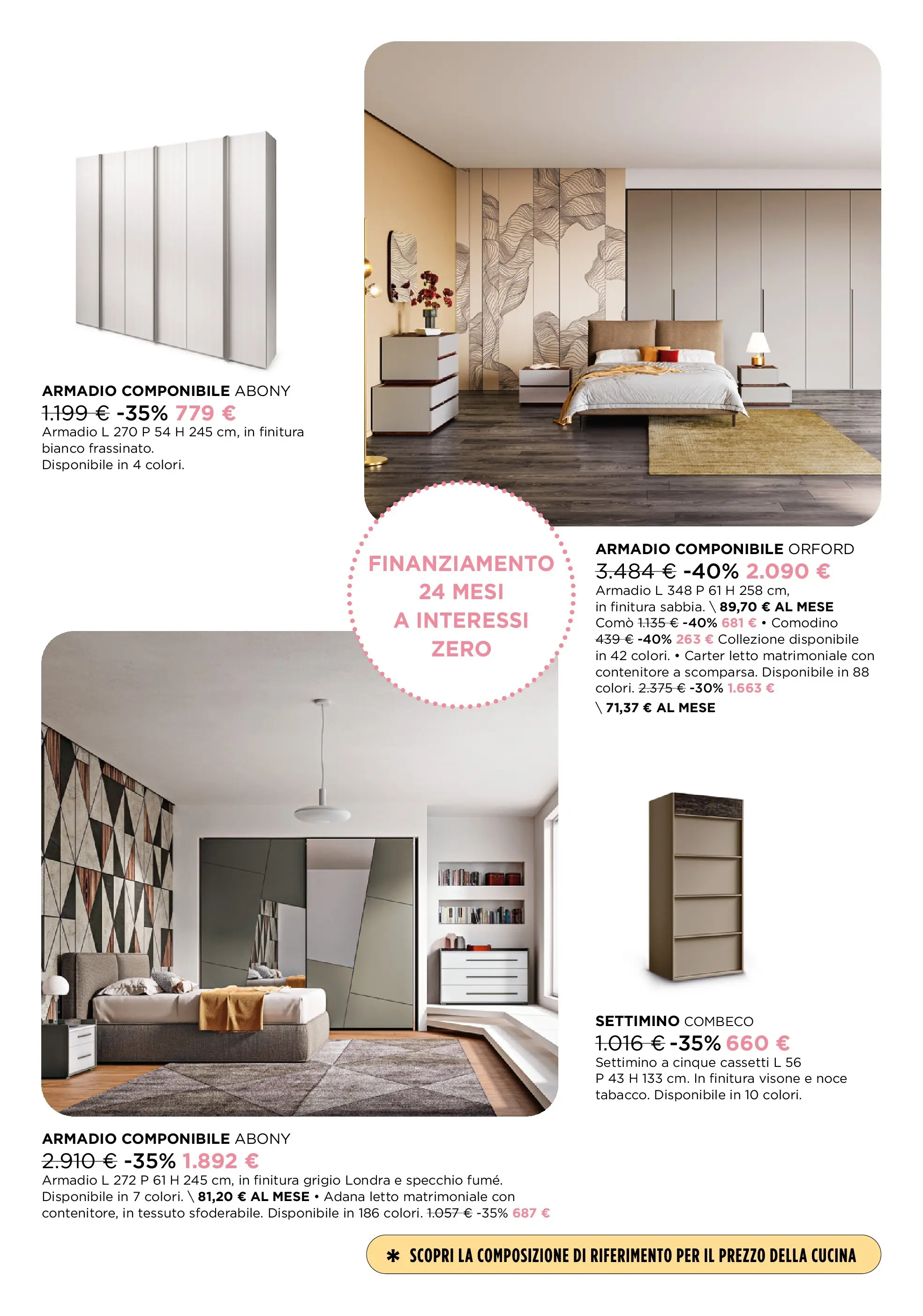 Nuovo Offerte - Fuori tutto fino al 50% dal 15/02/2026 > offerte anteprima 🛍️ | Pagina: 14 | Prodotti: Letto matrimoniale, Armadio, Comodino, Specchio