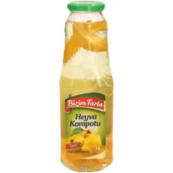 Erfrischungsgetr&auml;nk mit Quittenst&uuml;ckchen