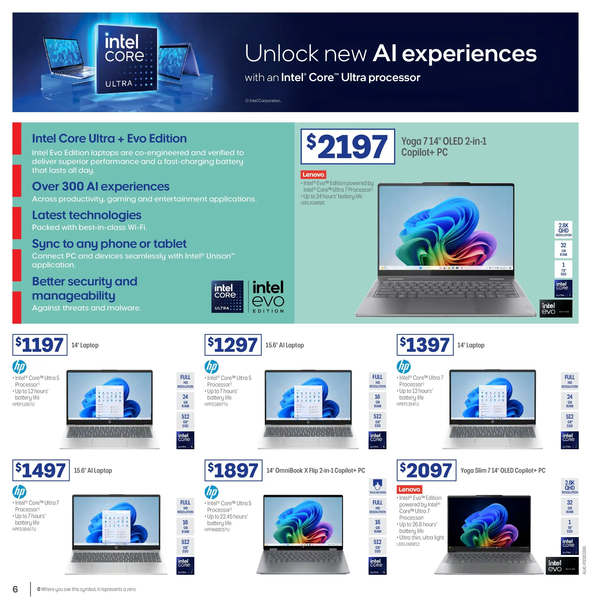 Officeworks - BTU/BTW - 16/02/2026 > weekly / monthly specials | Page: 6 | Products: Battery, Light, Tablet, Pc