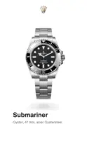Rolex Submariner - au 30.06.2026